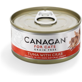 Canagan Wet Cat Food with Tuna & Crab 75 gr