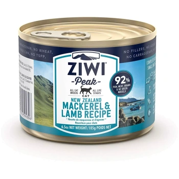Ziwi Peak Wet Cat Food with Mackerel & Lamb 185 gr