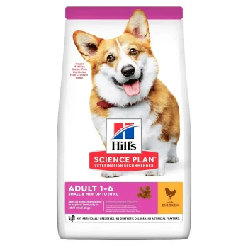 Hill's Science Plan Dry Food with Chicken for Small & Miniature Breeds Adult Dogs (1-6 years)