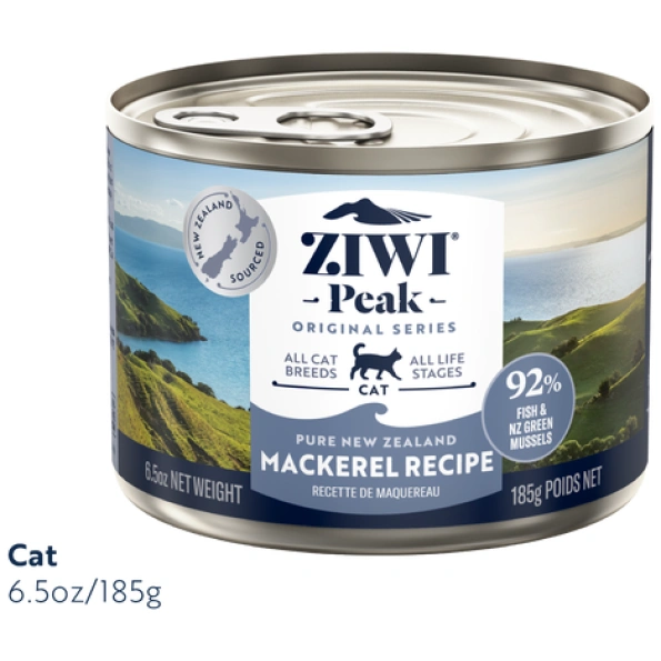 Ziwi Peak Wet Cat Food with Mackerel