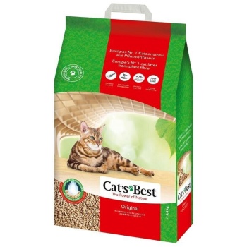 Cat's Best Biodegradable Plant Fiber Clumping Cat Litter 8.6 kg
