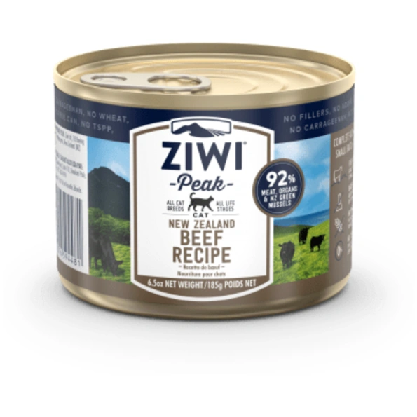 ziwipeak ziwipeak canned cat food beef 65 oz singl