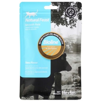 Bioline Natural Feast Smooth Cat Pate with Tuna