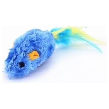 2PC Long Plush Feather Mouse