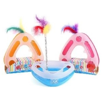 Nunbell Pet stages tower of tracks ball