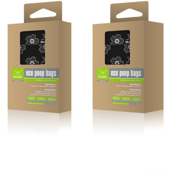 12PC fully degradable trash bags