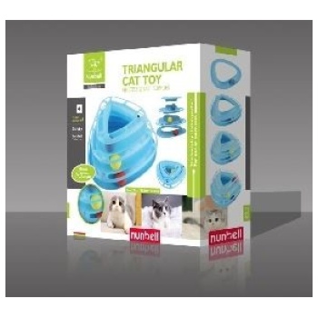 Nunbell triangular cat toy