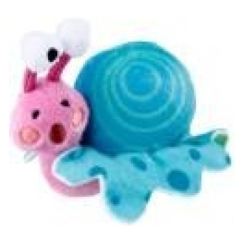 Shinning Friends' Snail with activated  LED Light and catnip inside