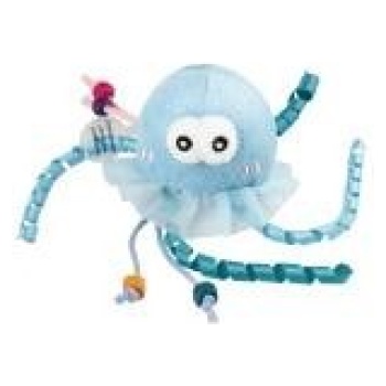 Shinning Friends' Jellyfish with activated  LED Light and catnip inside