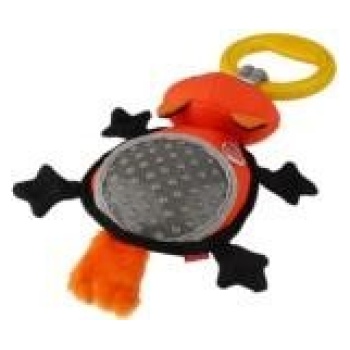 Iron Grip Fox Plush Tug Toy with TPR Handle