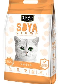 Kit Cat Eco-Friendly Soya Clumping Cat Litter Peach Scent