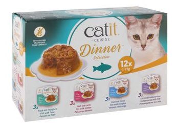 catit fish dinner multipack 12*75 g