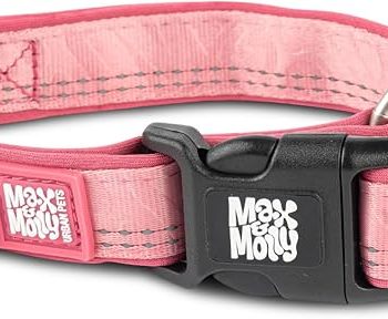 Max & Molly Smart ID Collar - Matrix 2.0 Rose/XS