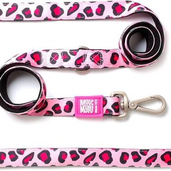 Max and Molly Multi Function Leash/XS rose 200 cm/78.7 in
