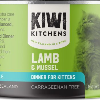 Kiwi Kitchens Wet Food with Lamb & Mussel for Kittens