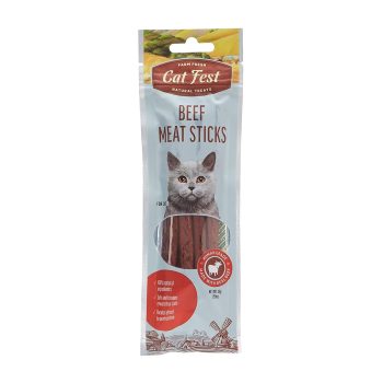 Cat Fest Beef Meat Stick Cat Treats 45 gr