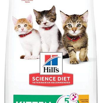 Hill's Science Plan Dry Food with Chicken for Kittens (1-12 Months) - artificial preserved free, synthetic colors free, artificial flavor free 300 gr