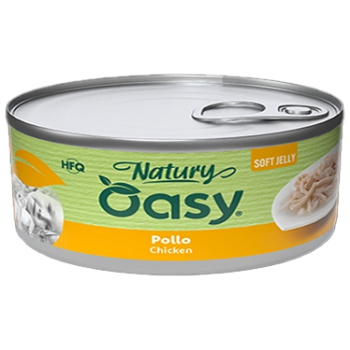 Oasy Wet Cat Natury Soft Jelly - Chicken, 150 grams