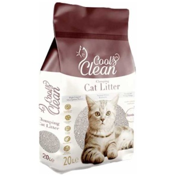 Patimax Cool & Clean Clumping Cat Litter 20L Flavor – Baby Powder