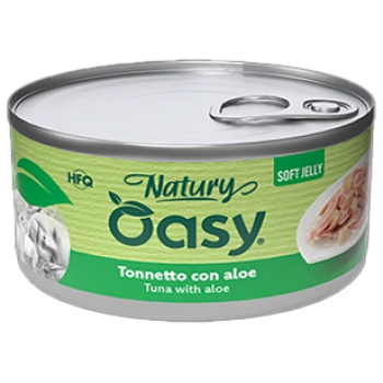 Oasy Wet Cat Natury Soft Jelly - Tuna with ALOE 85 gr