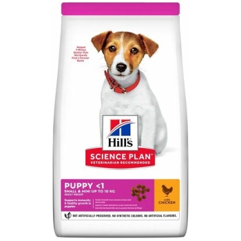 Hill's Science Plan Dry Food with Chicken for Small & Mini Breed Puppies (Up to 1 Year & 10kg) 300 gr