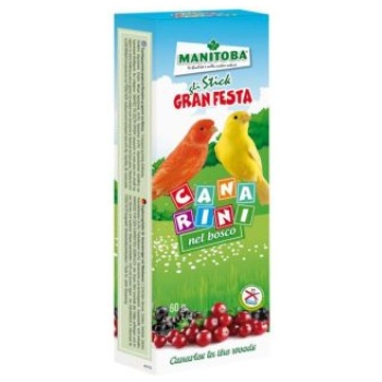Manitoba gran festa canarini sticks 60 g