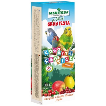 Manitoba Gran festa cocorite , esotici sticks