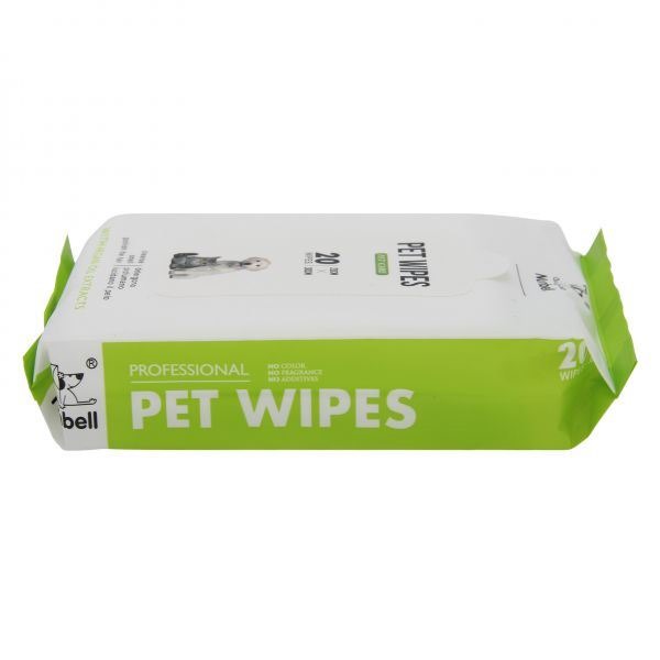 Nunbell pet wipes (20 wipes)
