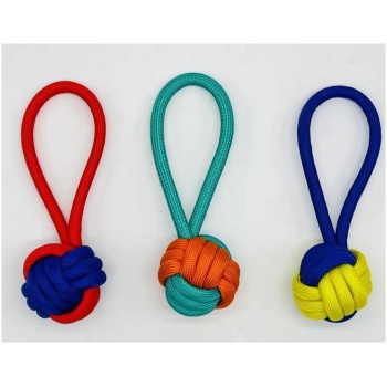 The trumpeter carries a polypropylene ball.