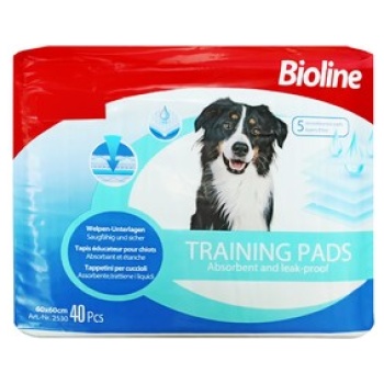 Bioline Dog Training Pads (60x60cm) 40 per pack