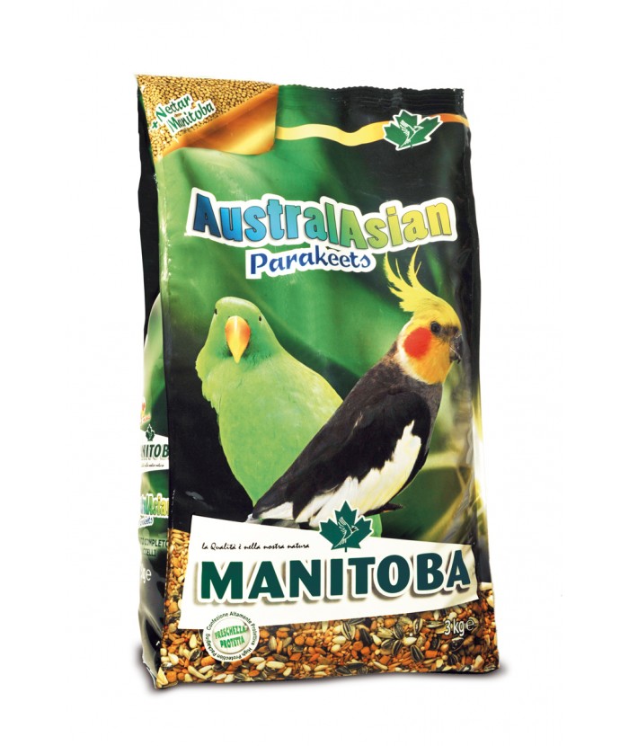Manitoba Austral Asian Parakeets 1Kg