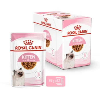 Royal Canin Feline Healthy Nutrition Sterilised Gravy(Wet Food-Pouches)12*85g