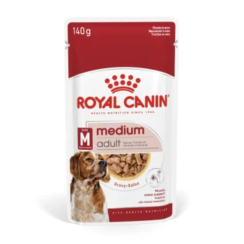 Royal Canin Size Healthy Nutrition Medium Adult (Wet Food- pouches)10*140g (9003579008362))