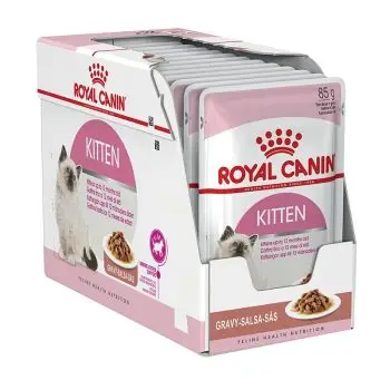 Royal Canin  Feline Healthy Nutrition Kitten Gravy(wet Food-pouches)12*85g