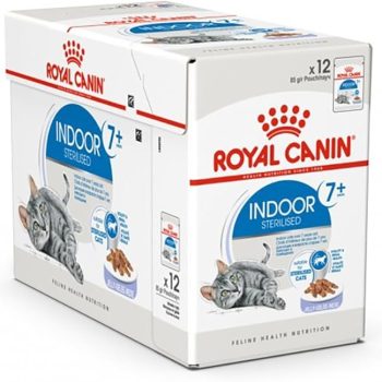 feeline health nutrition indoor 7+ in jelly 12*85g