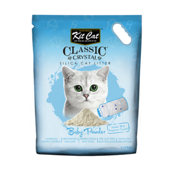 kitcat cyrstal cat litter 5L-BabyPowder