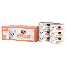 Kit Cat Deboned Chicken & Salmon Toppers (6*50g)